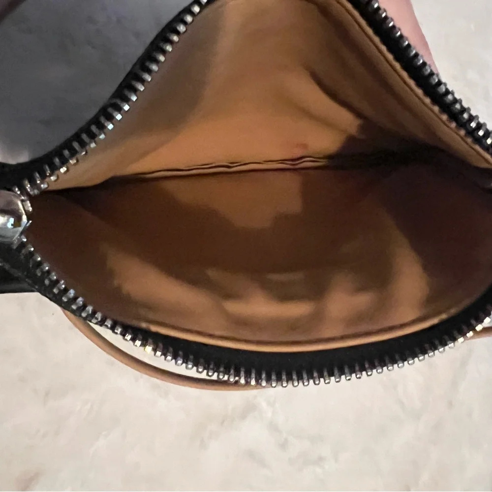 Michael Kors Black MK Logo Designer Belt Bag Fanny Pack Waist Bag